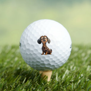 Dachshund Dog Lover Golf Balls
