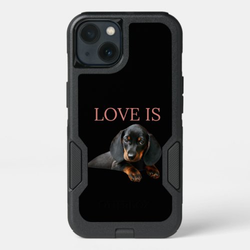 Dachshund Dog Mom Dad Men Women Kids Gift Doxie iPhone 13 Case