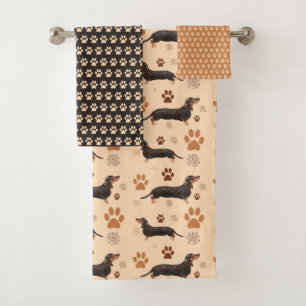 Dachshund Dog Paws Towel