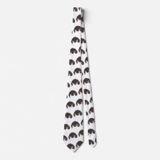 Dachshund dog Portrait Neck Tie
