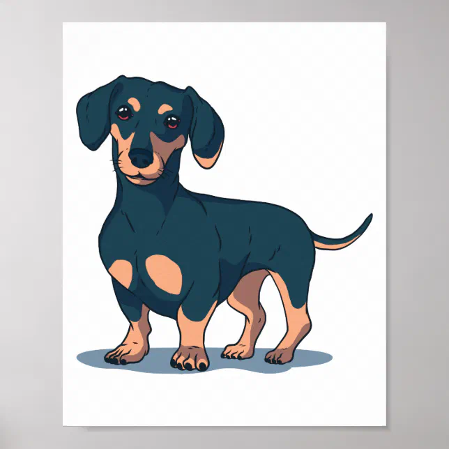 Dachshund Dog Poster Zazzle