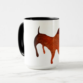 Dachshund Dog  Ringer Combo Mug