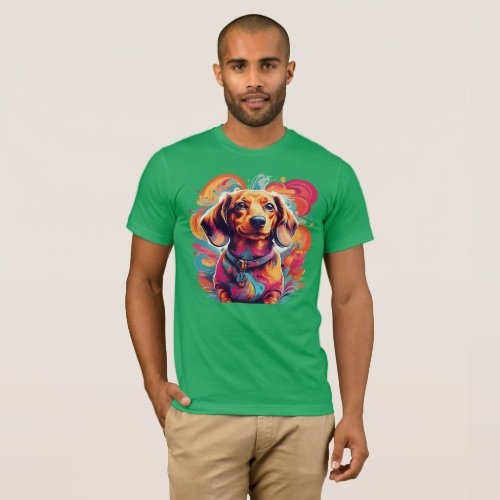 dachshund Dog Spirited Dachshund Pal T_Shirt