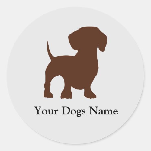 Dachshund Dog Sticker