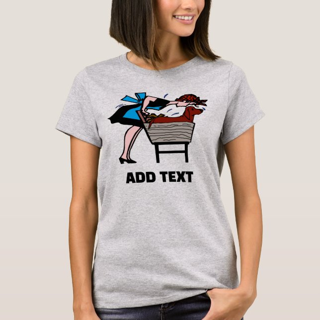 Dachshund Dog Wash T-Shirt (Front)