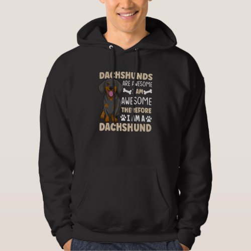 Dachshund Dog Wiener Dog  Outfit Hoodie