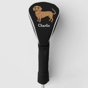 Dachshund Dog Wiener Pet Cute Puppy Doxie Golf Head Cover