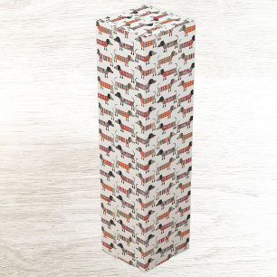 Dachshund Dog Wine Box