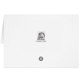 Dachshund Dog With Butterfly Cards (Back Horizontal)
