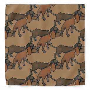 Dachshund Dogs Bandana