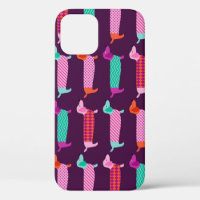 Dachshund Dogs: Seamless Cute Pattern.