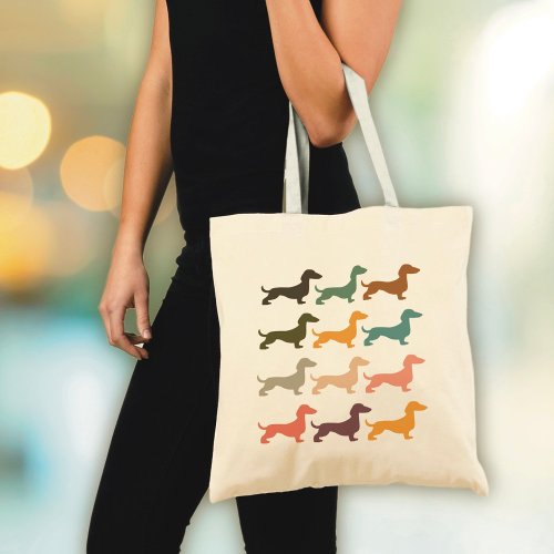 Dachshund Dogs Tote Bag