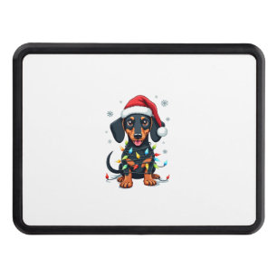 Dachshund Dogs Tree Christmas Sweater Xmas Gifts F Hitch Cover