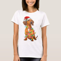Dachshund Dogs Tree Christmas Sweater Xmas Gifts P
