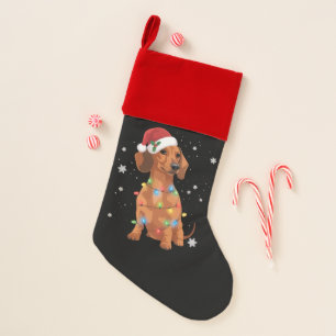 Dachshund Dogs Tree Christmas Xmas Pet Dog  Stocking