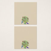 Dachshund Dogs Tree Hearts Art Standard Notes (Front & Back)