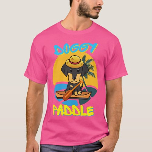 dachshund doing the doggy paddle T_Shirt