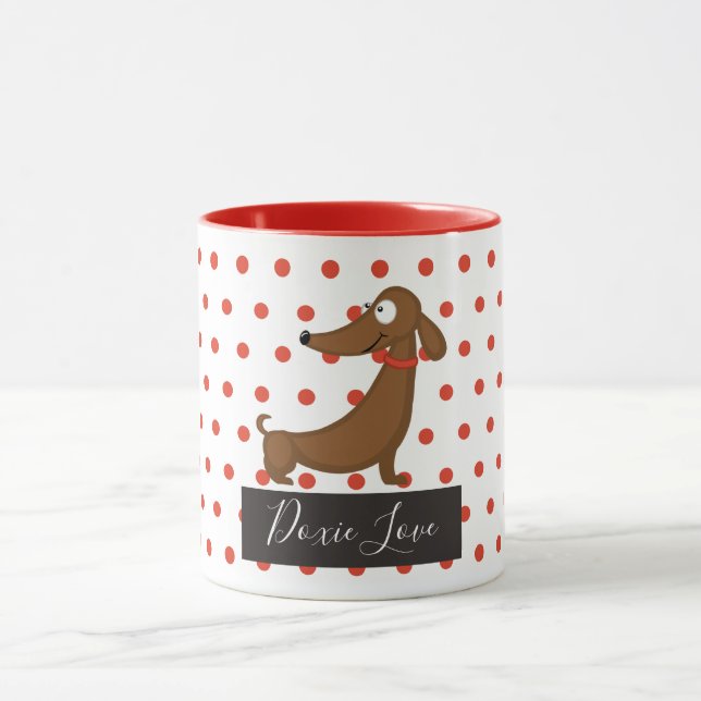 Dachshund (Doxie)  Love Mug (Center)