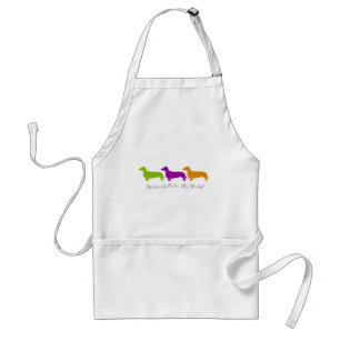 Dachshund - Doxie original artful designs Adult Apron