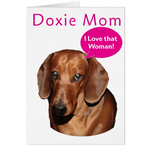Dachshund - Doxie original artful designs Cards (Front)