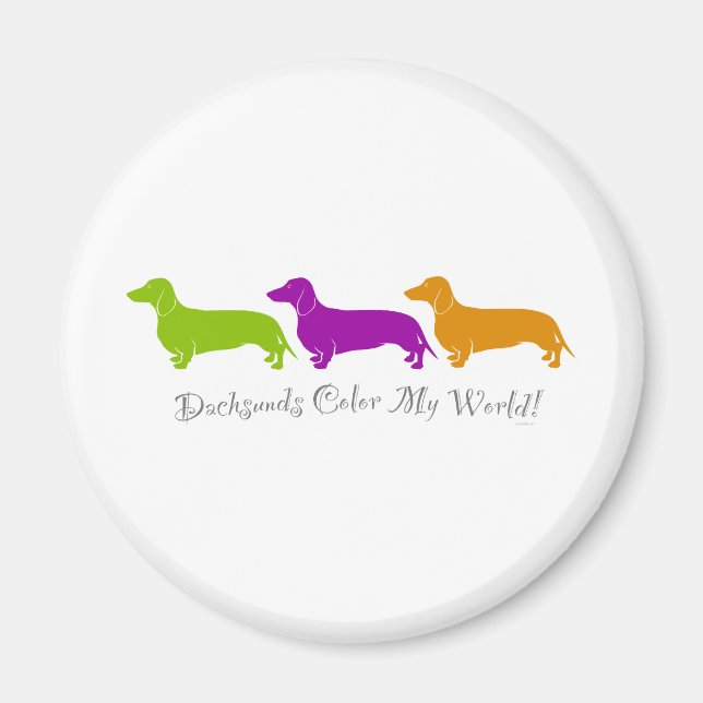 Dachshund - Doxie original artful designs Magnet (Front)