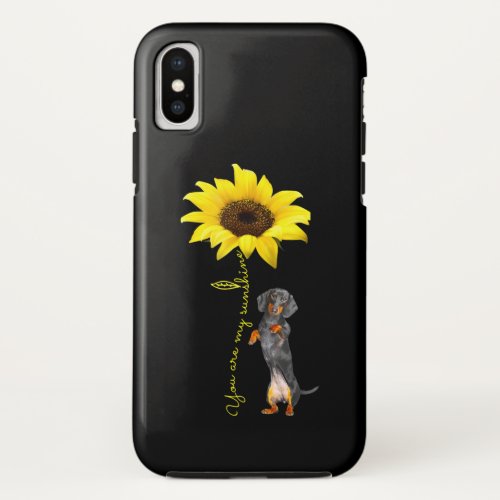Dachshund Doxie Wiener Dotson Mom Mama Gift iPhone X Case
