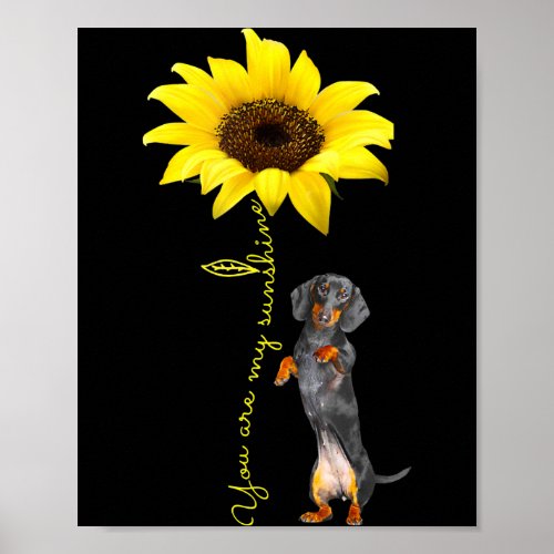 Dachshund Doxie Wiener Dotson Mom Mama Gift Poster