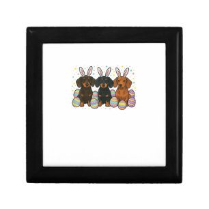 Dachshund Easter T-Shirt Gift Box