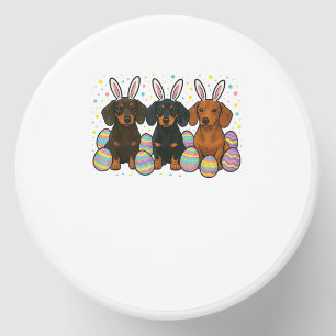 Dachshund Easter T-Shirt Mini Candle Favors