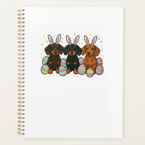 Dachshund Easter T-Shirt Planner