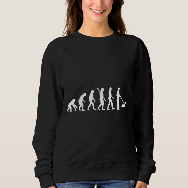 Dachshund Evolution Sweatshirt (Front)