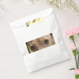 Dachshund Eyes Cream Favor Bag
