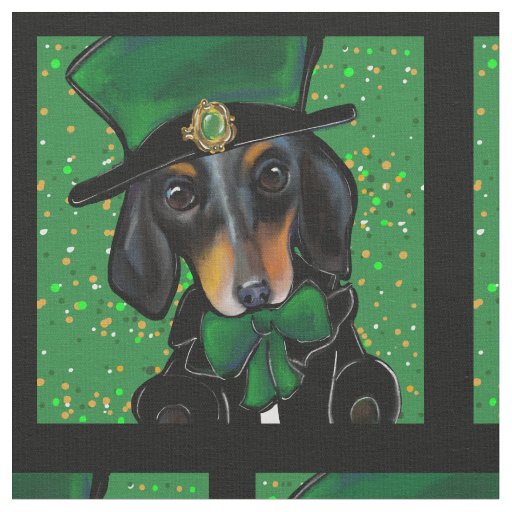 Dachshund  fabric