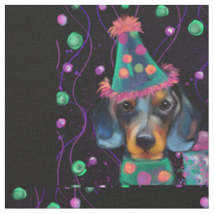 Dachshund  fabric