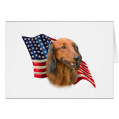 Dachshund Flag (Front Horizontal)