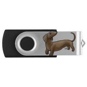 Dachshund Flash Drive