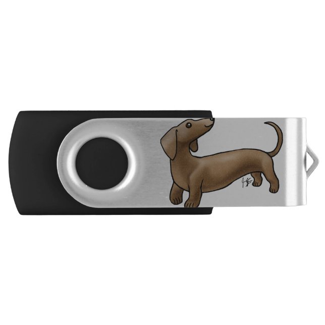 Dachshund Flash Drive (Front)