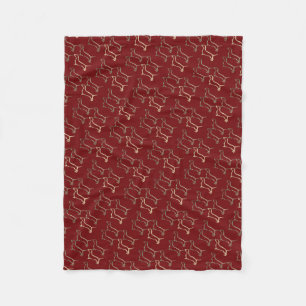 Dachshund Fleece Blanket