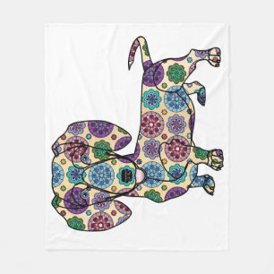 Dachshund Fleece Blanket