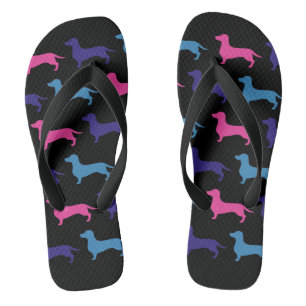 Dachshund Flip Flops