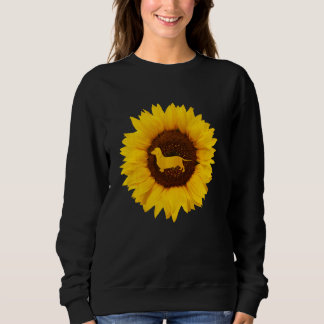 Dachshund For Women Men Sausage Dog Sunflower Lov Sweatshirt