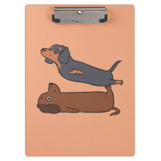 Dachshund Funny gift|Gift for Dachshund Dog Mom Clipboard
