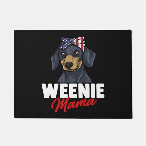 Dachshund Gift Dixie Wiener Doxie Dackel   Doormat