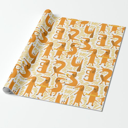 Dachshund Gift Wrapping Paper