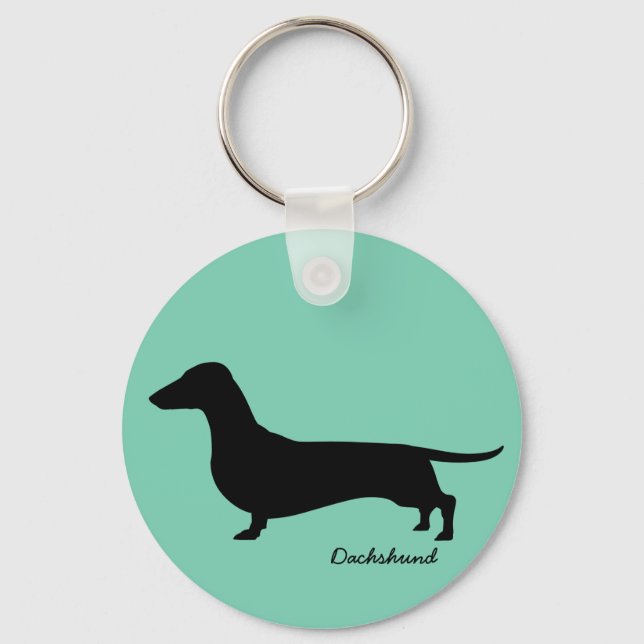 Dachshund Gifts Keychain (Front)