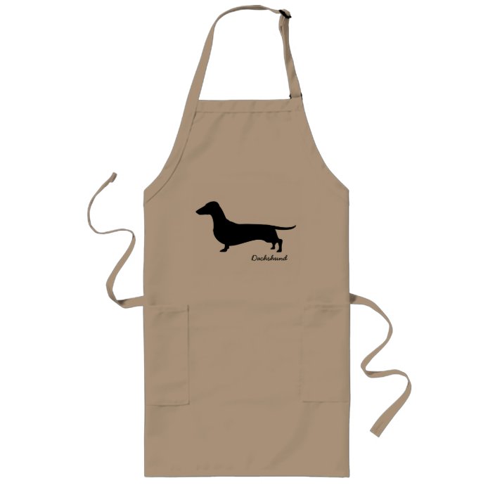 Dachshund Gifts Long Apron | Zazzle.com