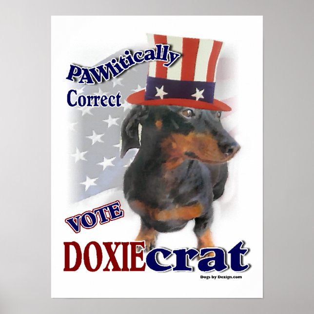 Dachshund Gifts Poster (Front)