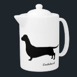 Dachshund Gifts Teapot<br><div class="desc">Show how much you love your dachshund with this great dachshund gift.</div>