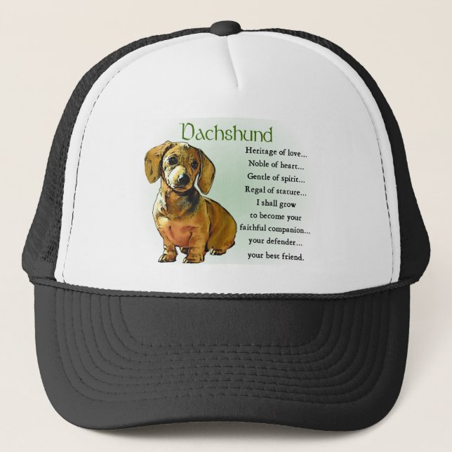 Dachshund Gifts Trucker Hat (Front)