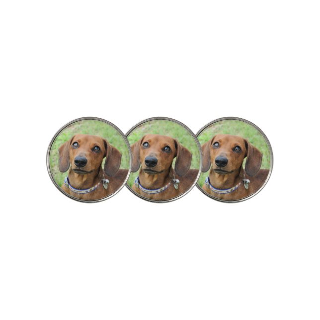 Dachshund Golf Ball Marker (3 Up)